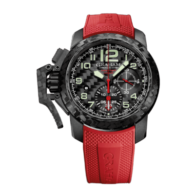 GRAHAM CHRONOFIGHTER SUPERLIGHT CARBON (RED) 47mm