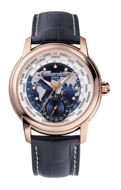 FREDERIQUE CONSTANT CLASSIC WORLDTIMER MANUFACTURE 42mm