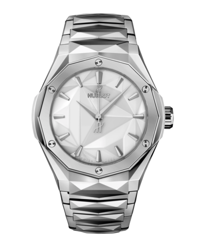 HUBLOT CLASSIC FUSION ORLINSKI BRACELET TITANIUM WHITE 40mm
