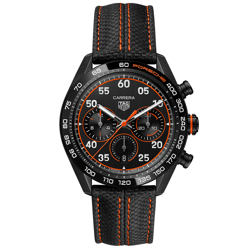 TAG HEUER CARRERA X PORSCHE ORANGE RACING EDIZIONE SPECIALE 44mm